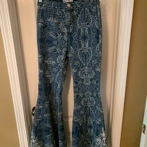 High waisted Free People Flare Jeans